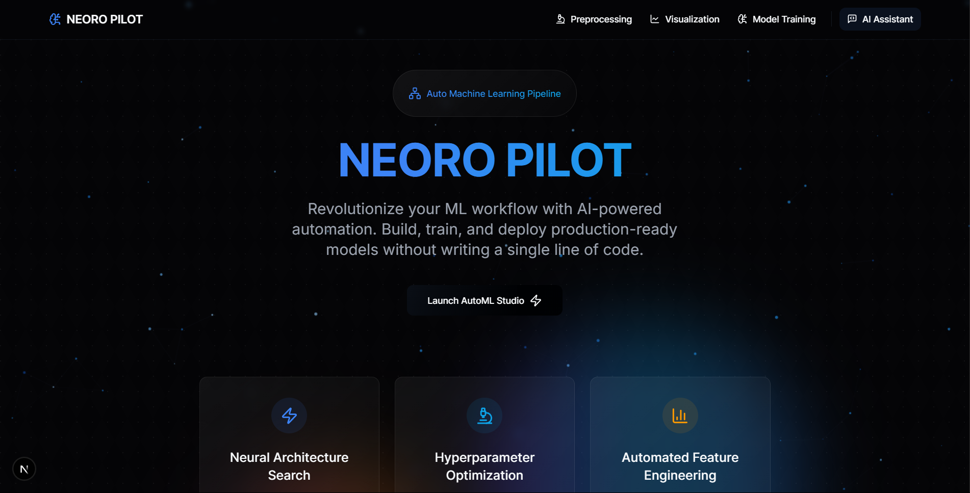 NEURO PILOT: AI-Powered ML Workflow Automation